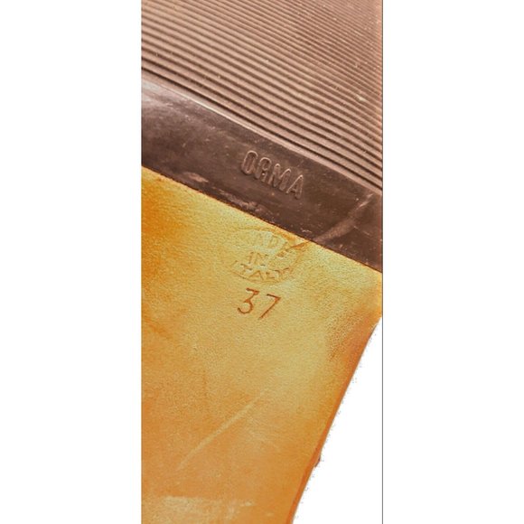 Rossetti Moda Italian Womens Ankle Strap Boots Size 37 Brown Suede 6.5 US - Picture 9 of 10